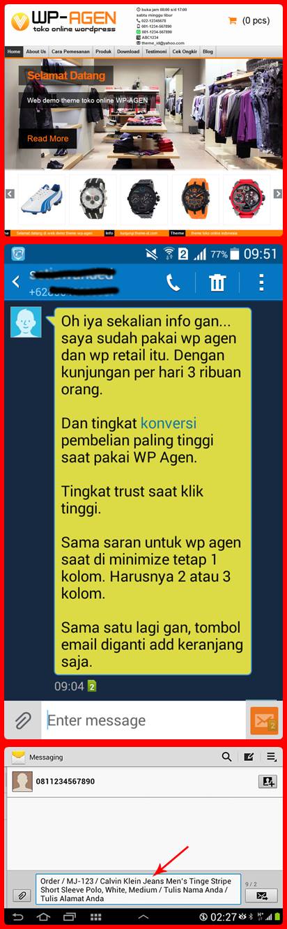 wp agen theme toko online fast loading konversinya bagus market lokal