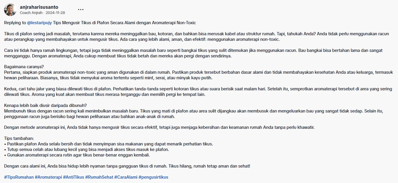 Contoh SEO Tiktok di Caption cara agar video tiktok bisa dilihat semua orang