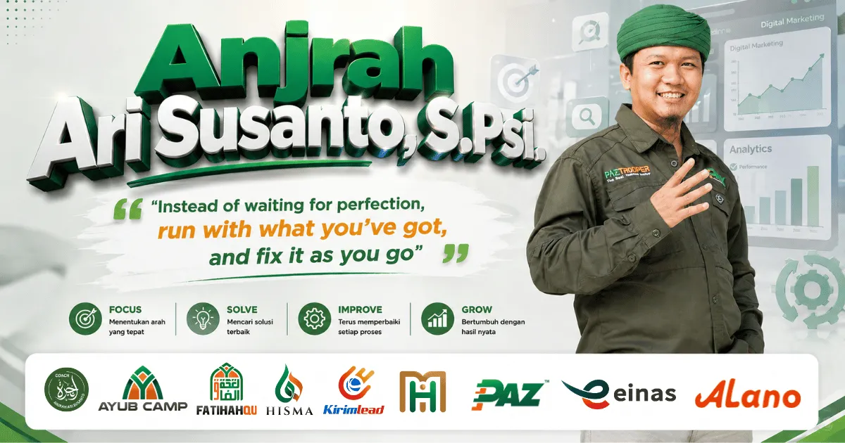 foto anjrah ari susanto s.psi. coach anjrah pak anjrah paz al kasaw