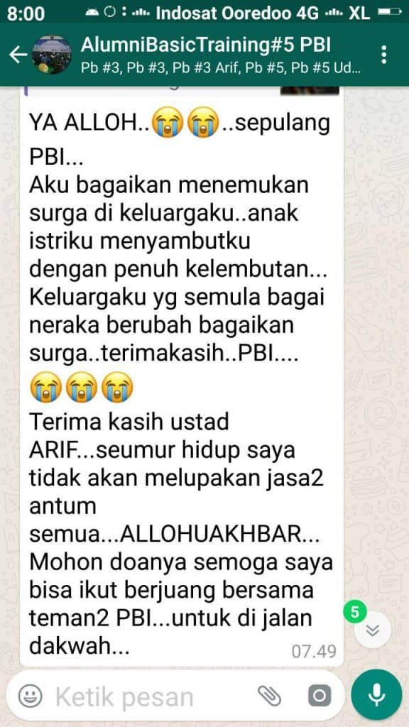 testimoni pbi