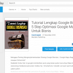 tutorial google bisnisku optimasi bisnis dengan denah google maps