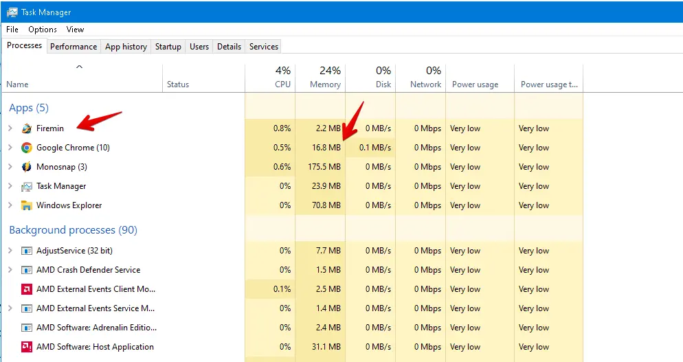 Firemin Sofware Windows Untuk Mempercepat Browser Chrome dan Firefox