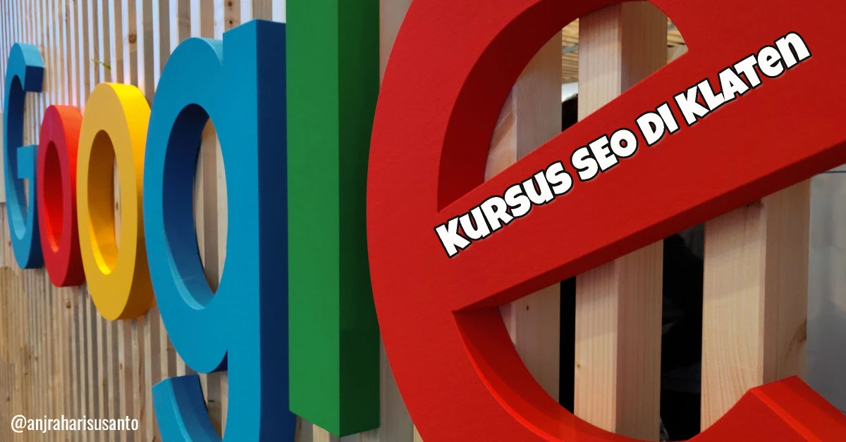 kursus seo klaten anjrah ari susanto pelatihan marketing pelatihan digital marketing klaten