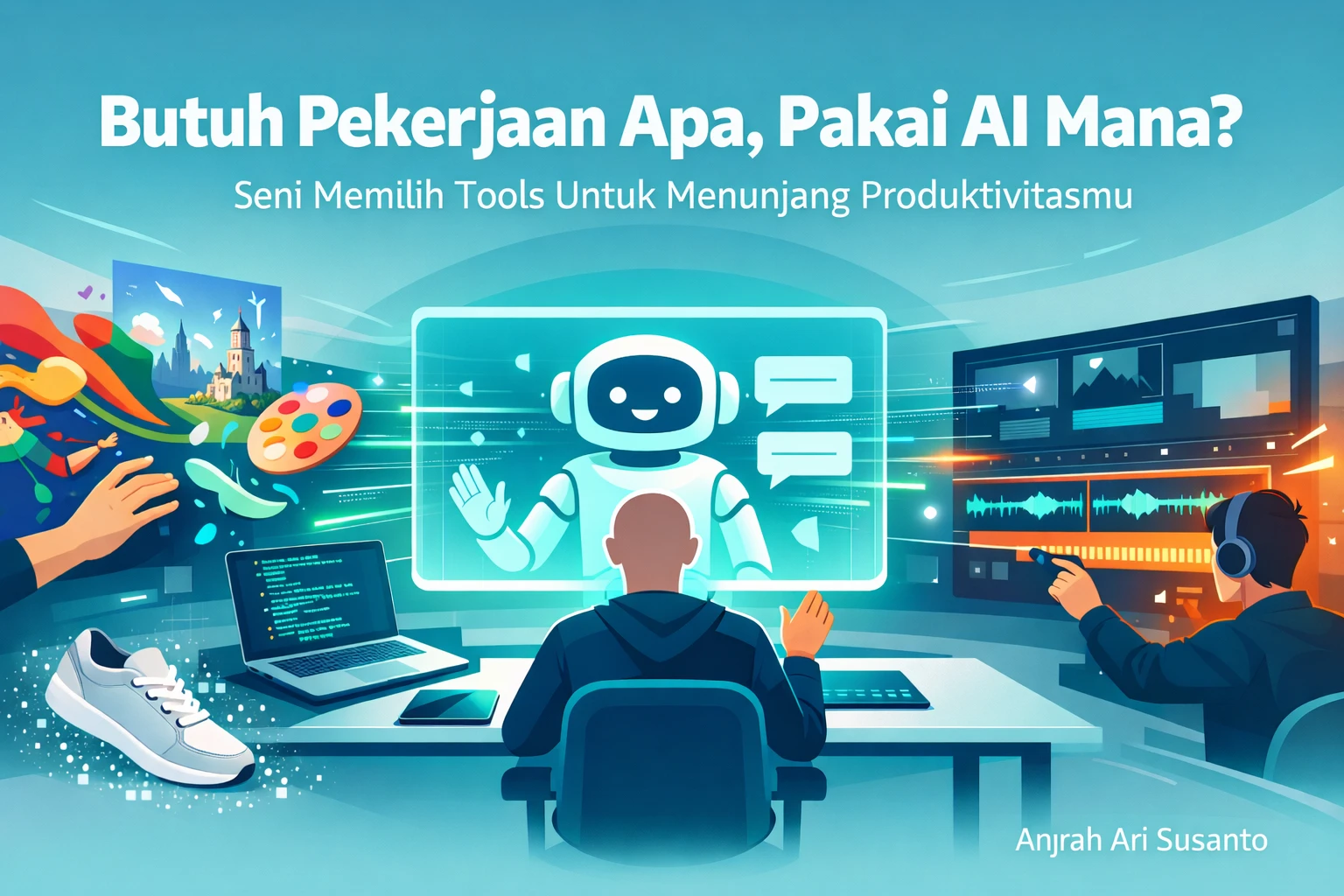 tools AI paling bagus untuk editing foto video gambar artikel
