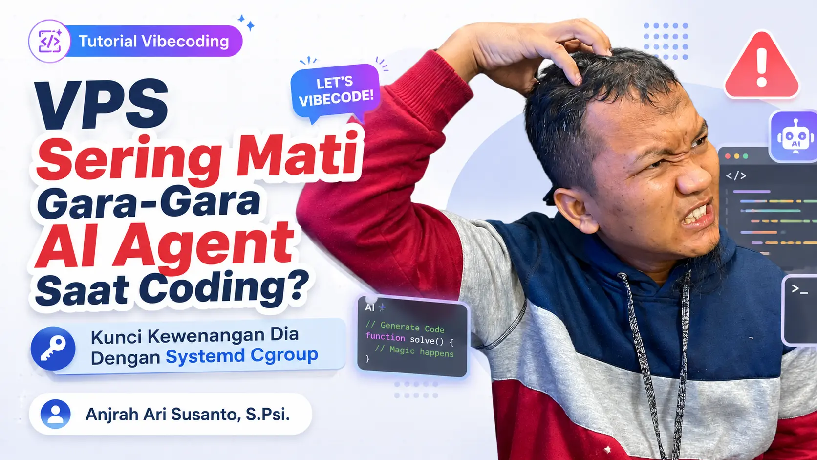 VPS Sering Mati Gara-Gara AI Agent Ini Cara Menguncinya dengan systemd cgroup