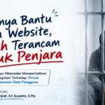 jasa website masuk penjara aturan perlindungan data privasi data website anjrahweb